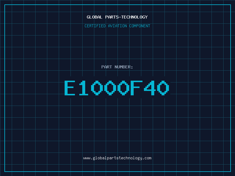 Aviation Part E1000F40
