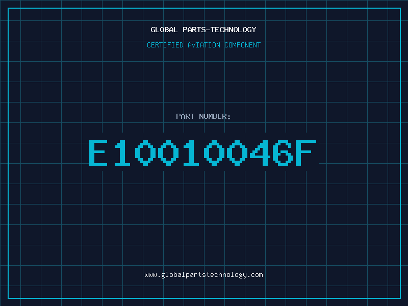 Aviation Part E10010046F