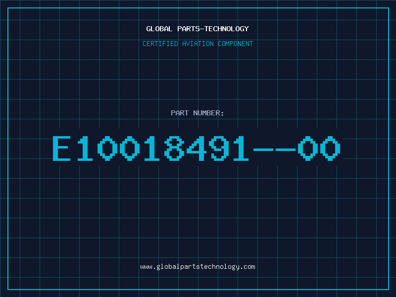 Aviation Part E10018491--00