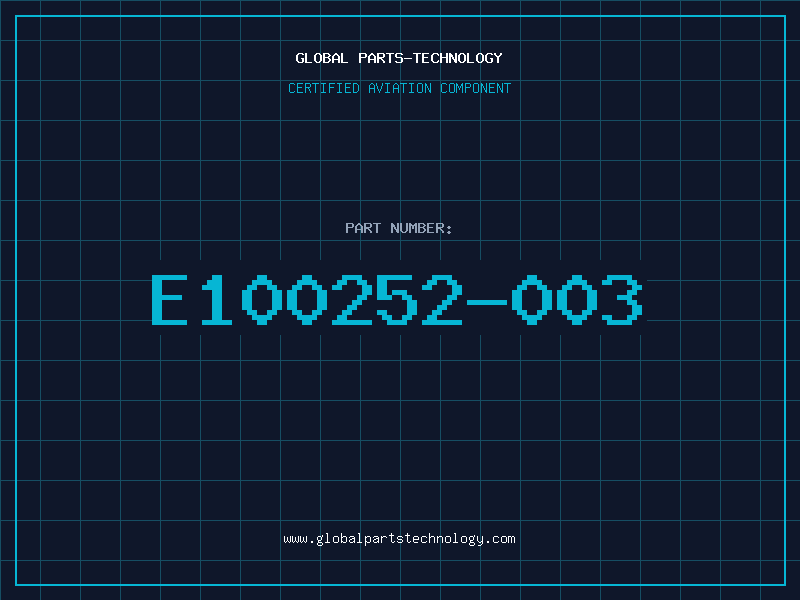 Aviation Part E100252-003