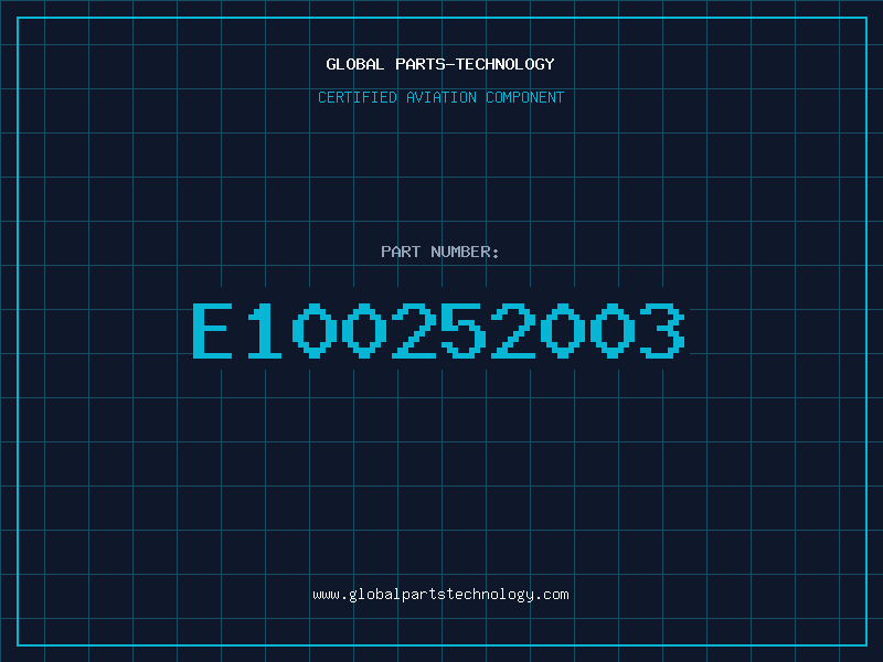 Aviation Part E100252003