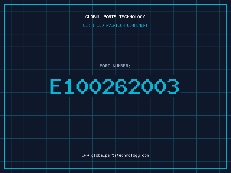Aviation Part E100262003