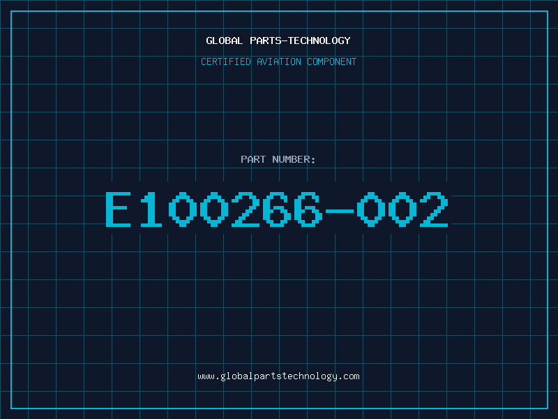 Aviation Part E100266-002