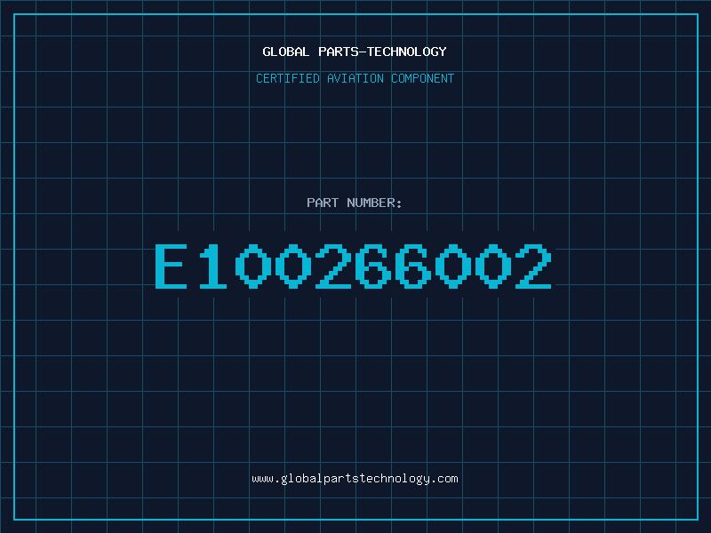 Aviation Part E100266002