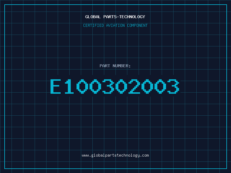 Aviation Part E100302003
