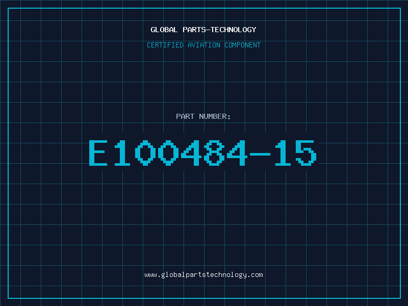 Aviation Part E100484-15