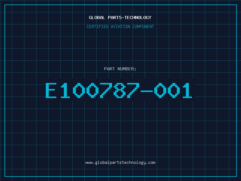 Aviation Part E100787-001