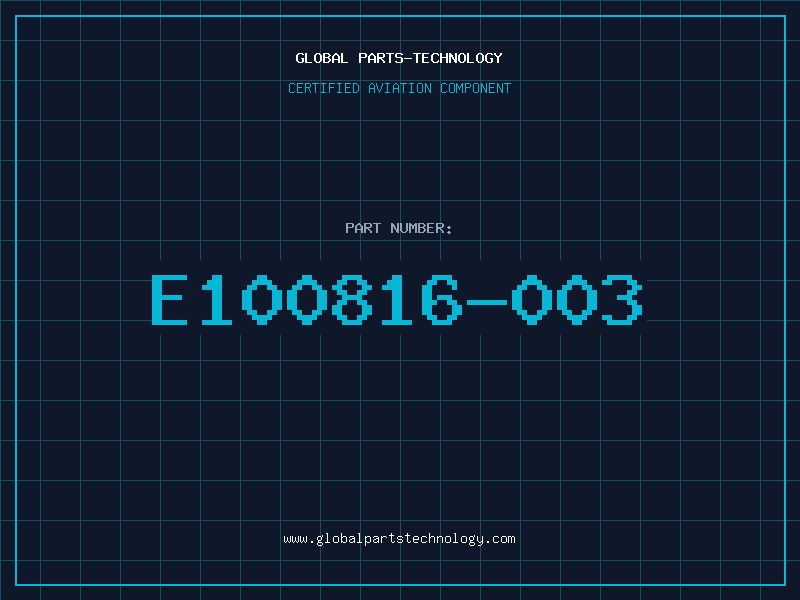Aviation Part E100816-003