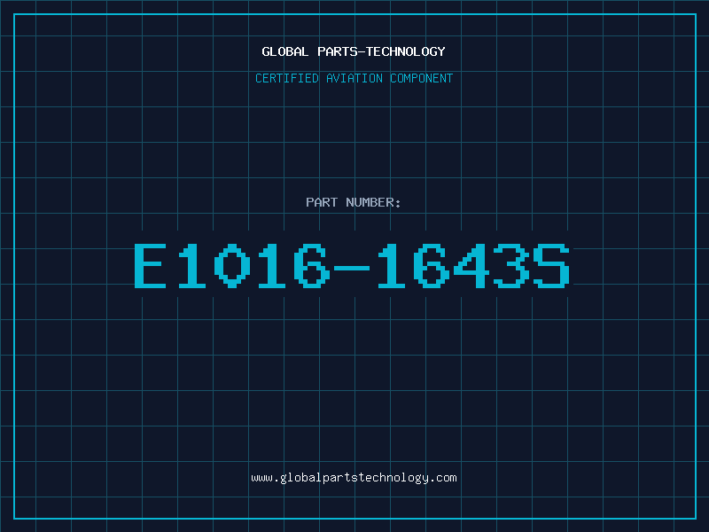 Aviation Part E1016-1643S