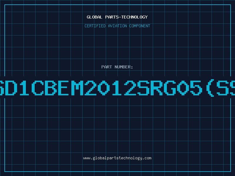 Aviation Part E101SD1CBEM2012SRG05(SS2G13