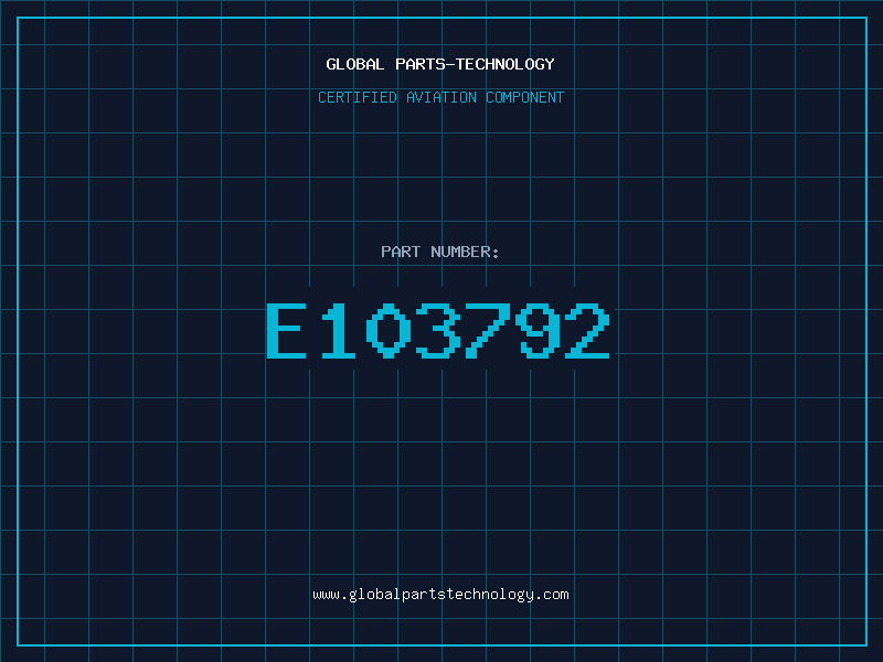 Aviation Part E103792