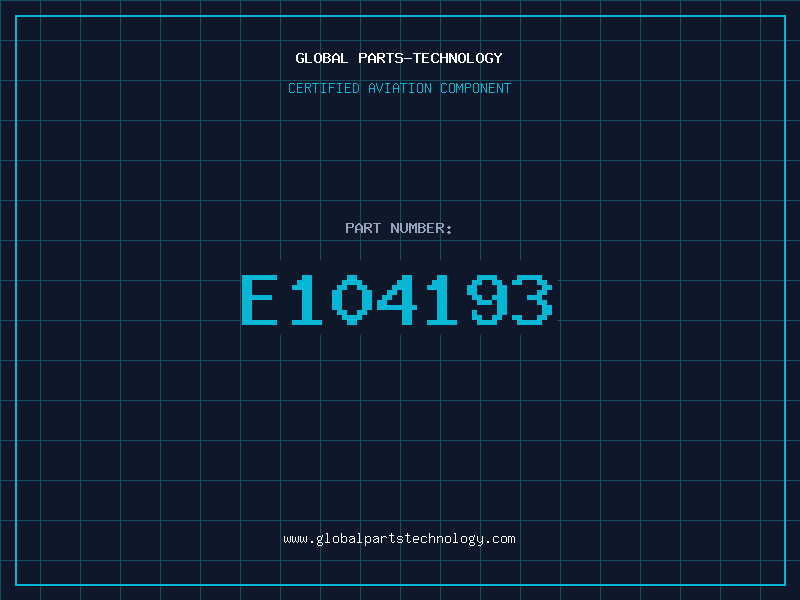 Aviation Part E104193