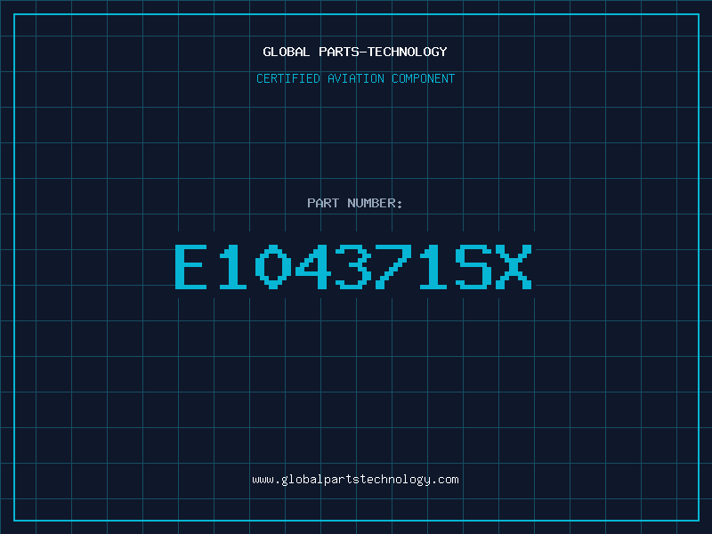 Aviation Part E104371SX