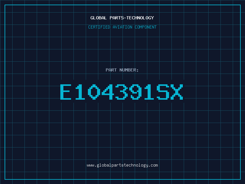 Aviation Part E104391SX