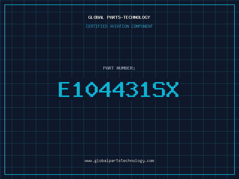Aviation Part E104431SX