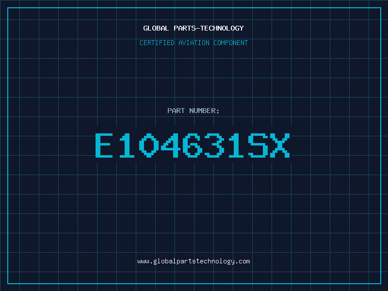 Aviation Part E104631SX