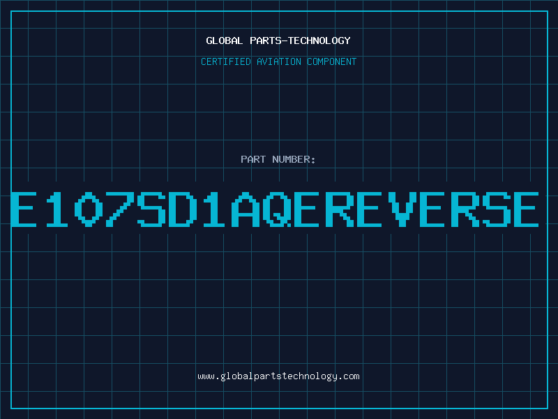 Aviation Part E107SD1AQEREVERSE