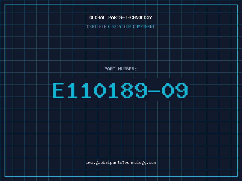 Aviation Part E110189-09