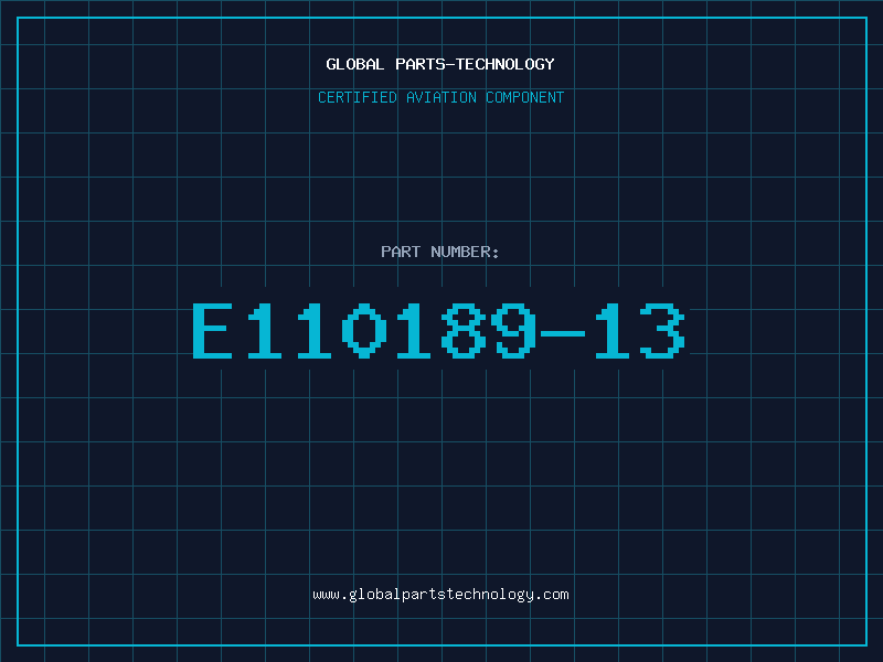 Aviation Part E110189-13