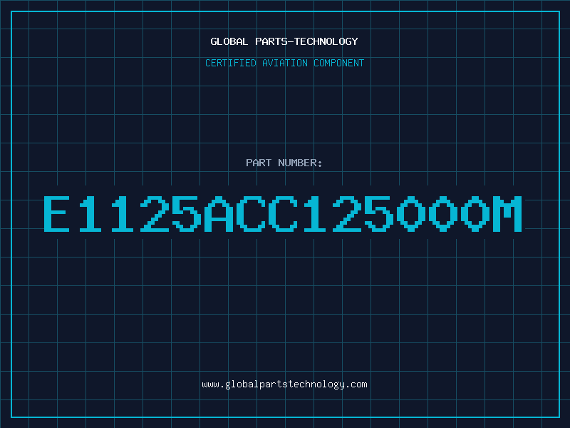 Aviation Part E1125ACC125000M