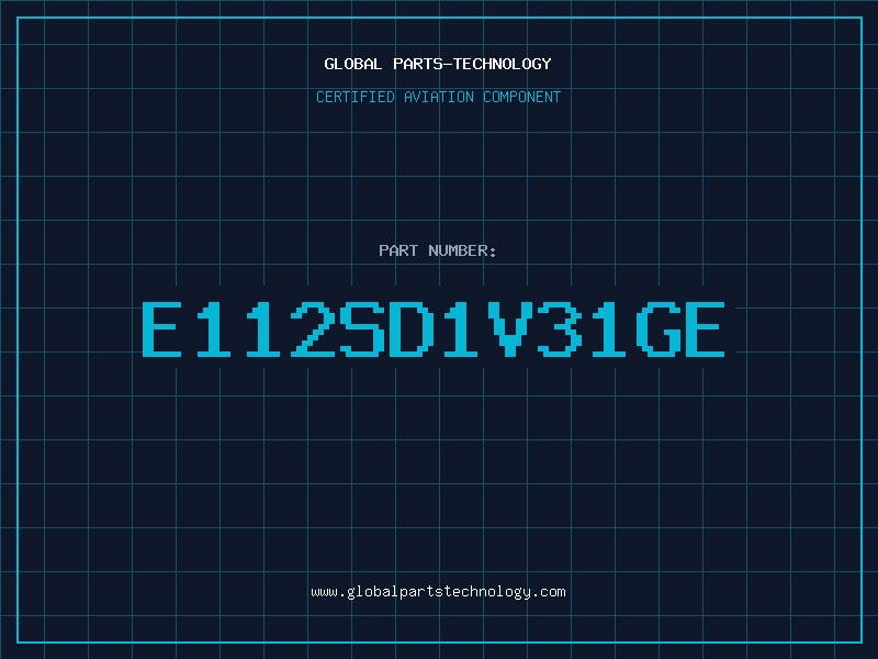 Aviation Part E112SD1V31GE