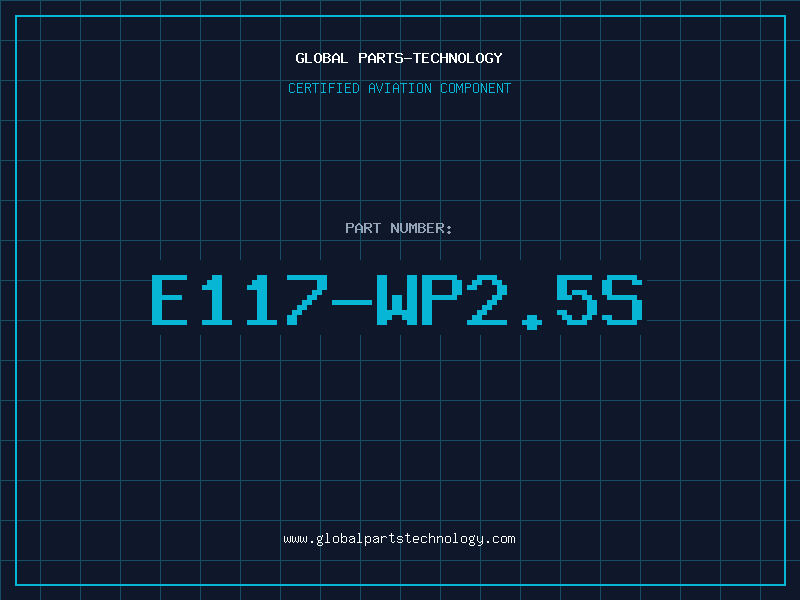 Aviation Part E117-WP2.5S