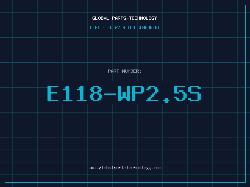 Aviation Part E118-WP2.5S