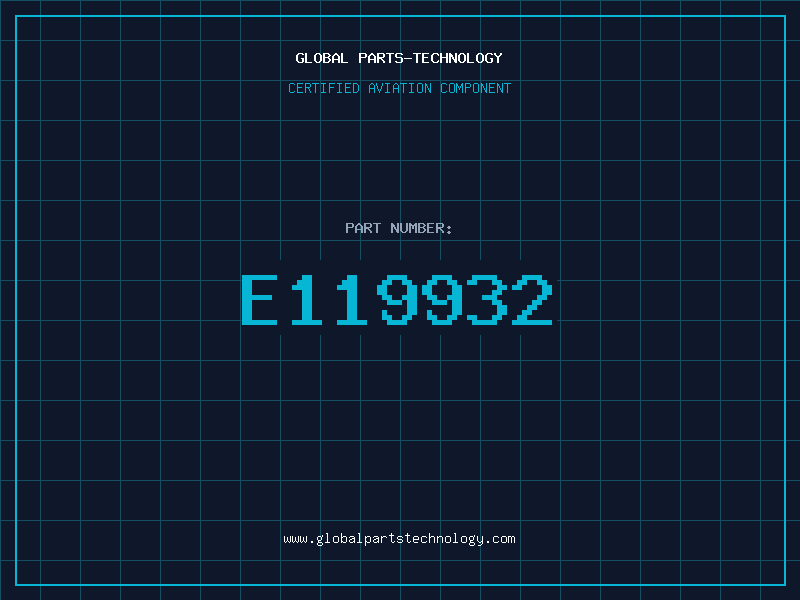 Aviation Part E119932