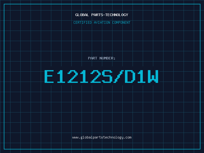 Aviation Part E1212S/D1W