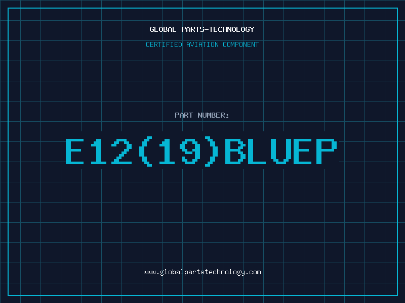 Aviation Part E1219BLUEP