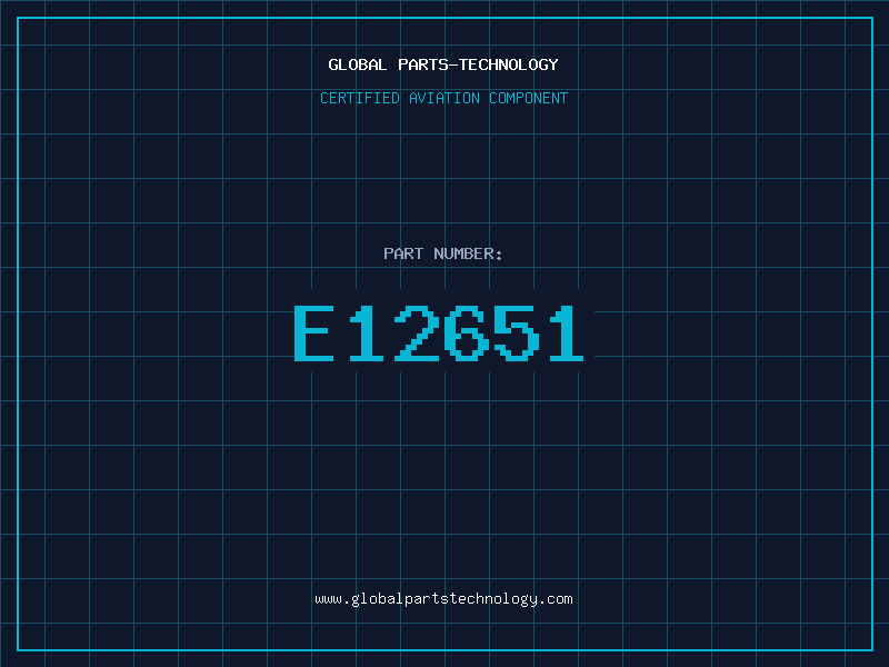 Aviation Part E12651