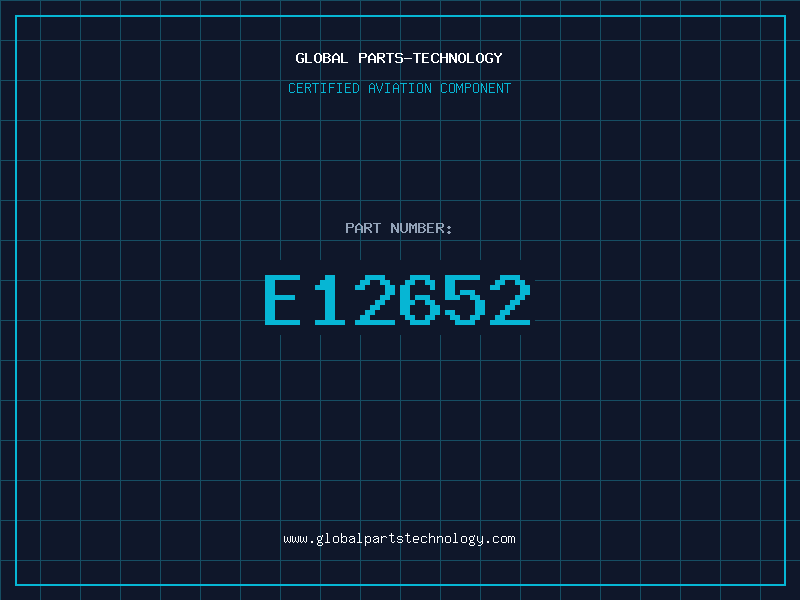 Aviation Part E12652
