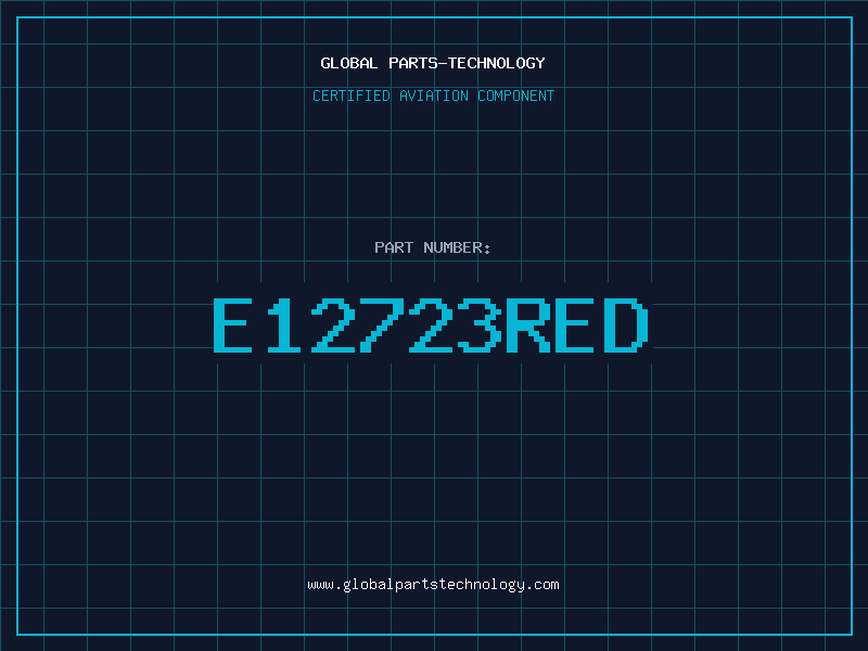Aviation Part E12723RED
