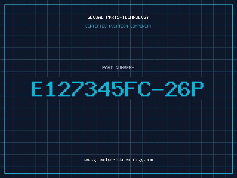 Aviation Part E127345FC-26P