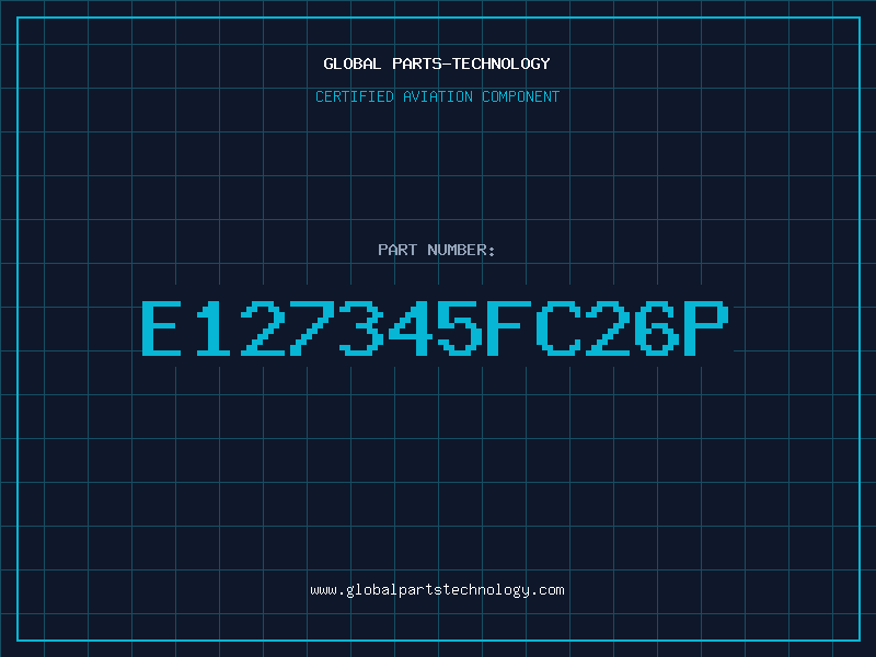 Aviation Part E127345FC26P