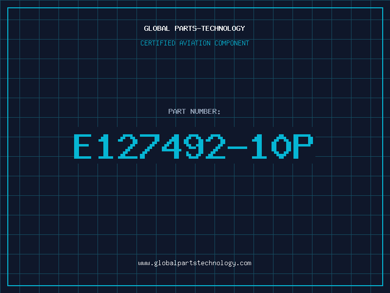Aviation Part E127492-10P
