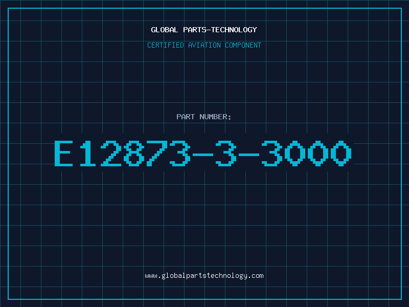 Aviation Part E12873-3-3000