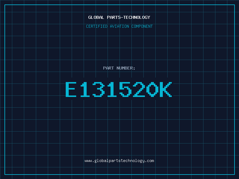 Aviation Part E131520K