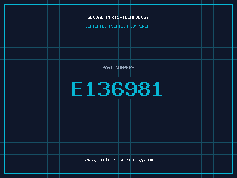 Aviation Part E136981