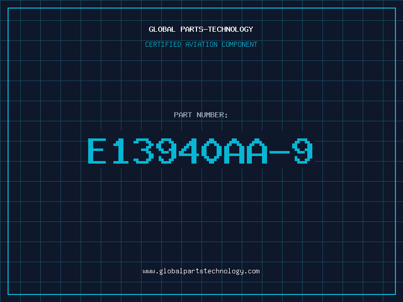 Aviation Part E13940AA-9