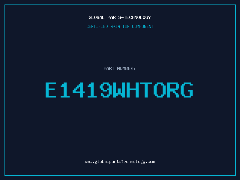Aviation Part E1419WHTORG