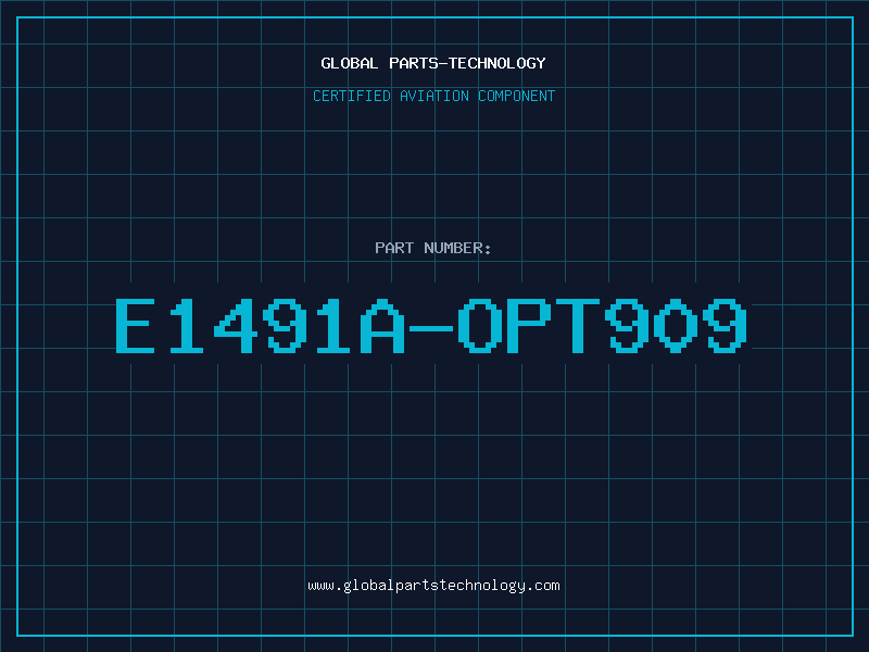 Aviation Part E1491A-OPT909