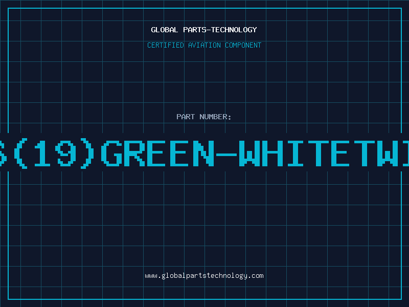 Aviation Part E16(19)GREEN-WHITETWIST