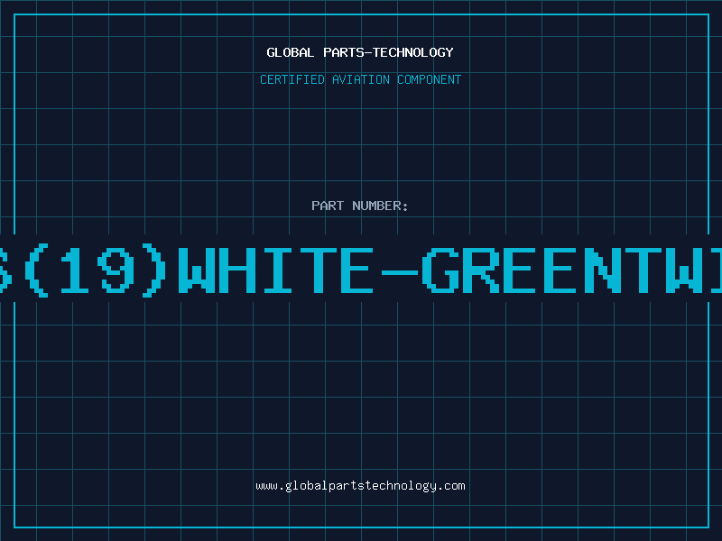 Aviation Part E16(19)WHITE-GREENTWIST