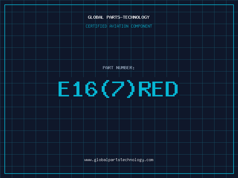 Aviation Part E16(7)RED
