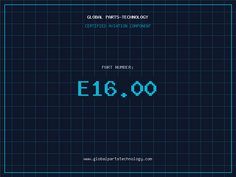 Aviation Part E16.00