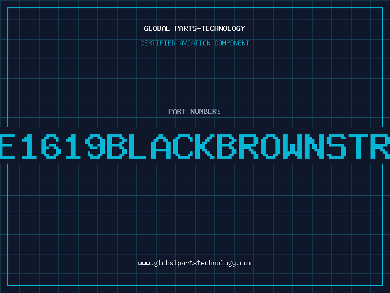 Aviation Part E1619BLACKBROWNSTR