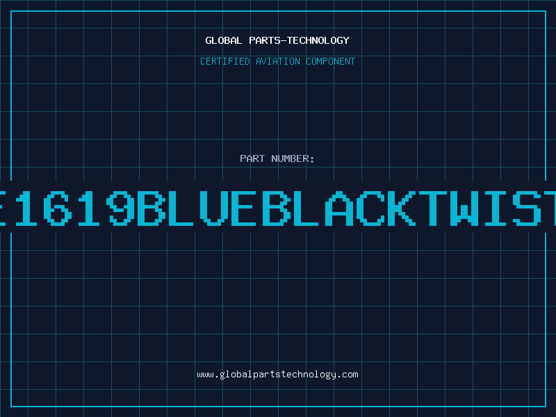 Aviation Part E1619BLUEBLACKTWIST