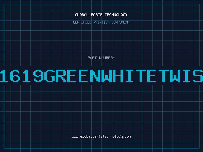 Aviation Part E1619GREENWHITETWIST