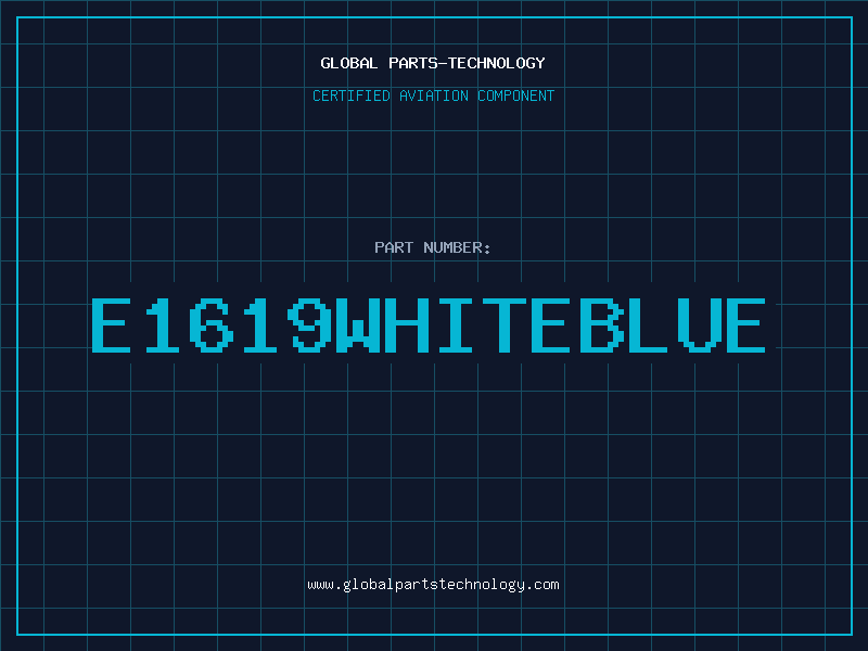 Aviation Part E1619WHITEBLUE